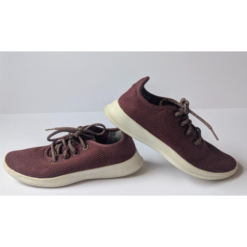Allbirds Women’s Wool Runners Maroon TR Running Shoes Sneakers Size 8